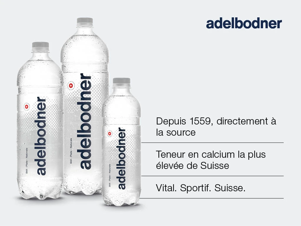 ADELBODNER Eau minérale naturelle 6 x 5 dl