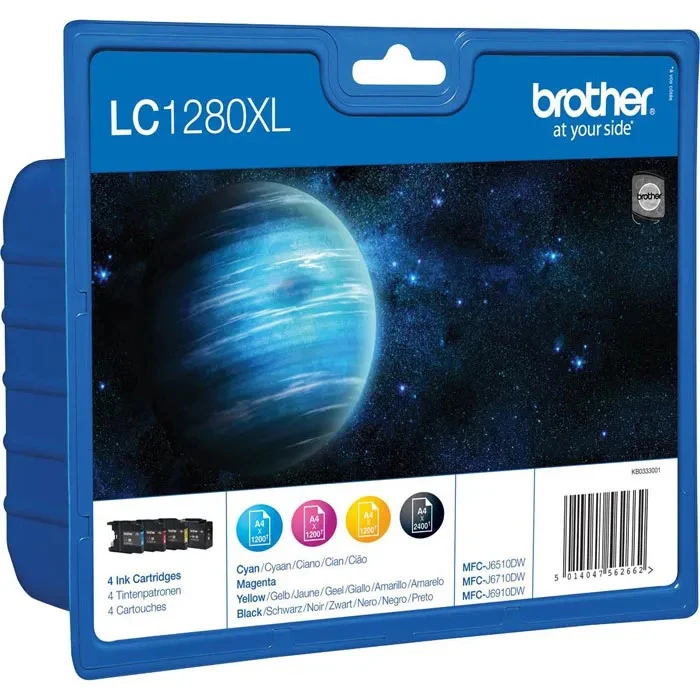 BROTHER LC-1280XLVAL Valuepack Tintenpatrone HY CMYBK