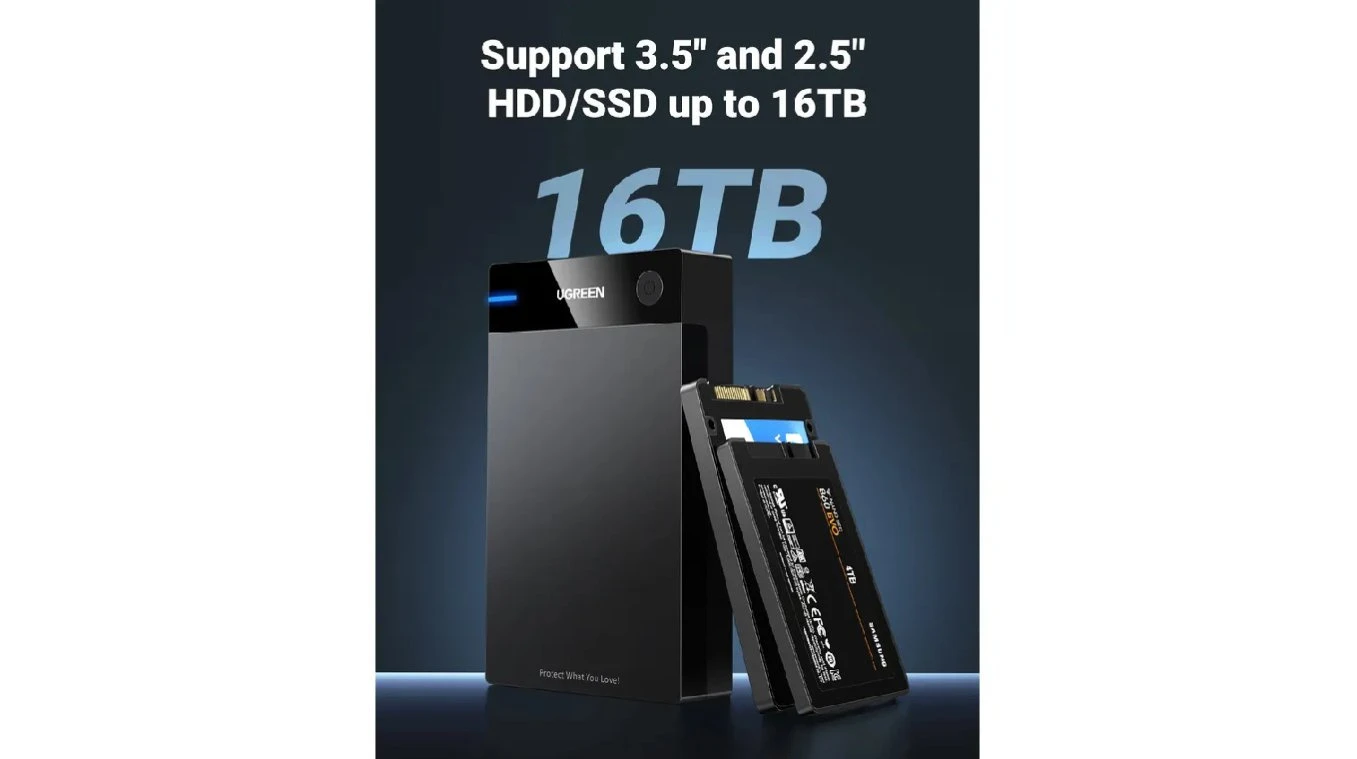UGREEN USB 3.0. Disque dur SATA HDD