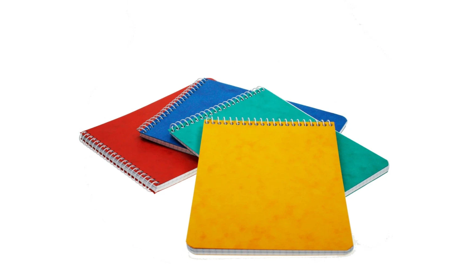 BÜROLINE Carnet spirale ass. 10,1×7,6cm