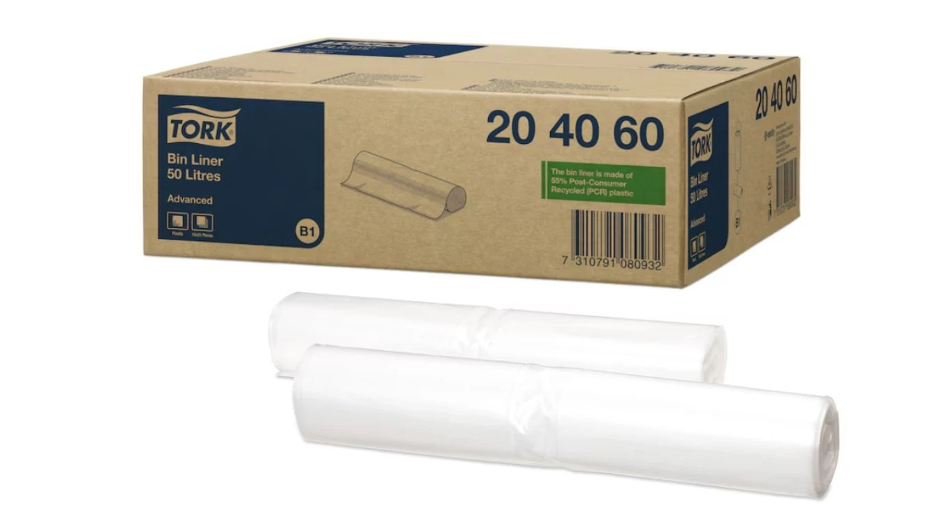 TORK Sacs à déchets 50 L, 10 rouleaux