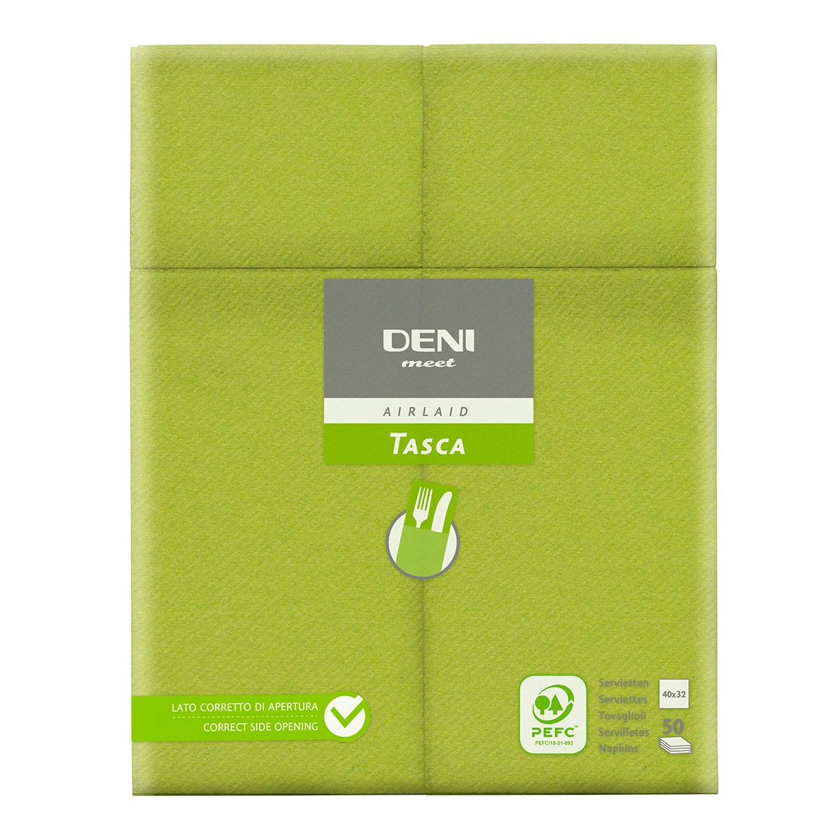 DENI meet Besteck-Servietten 50 Stück