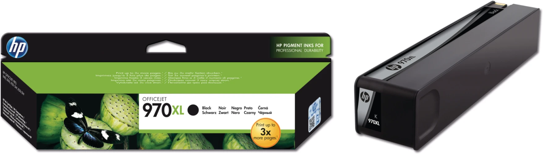 HP 970XL Tintenpatrone schwarz
