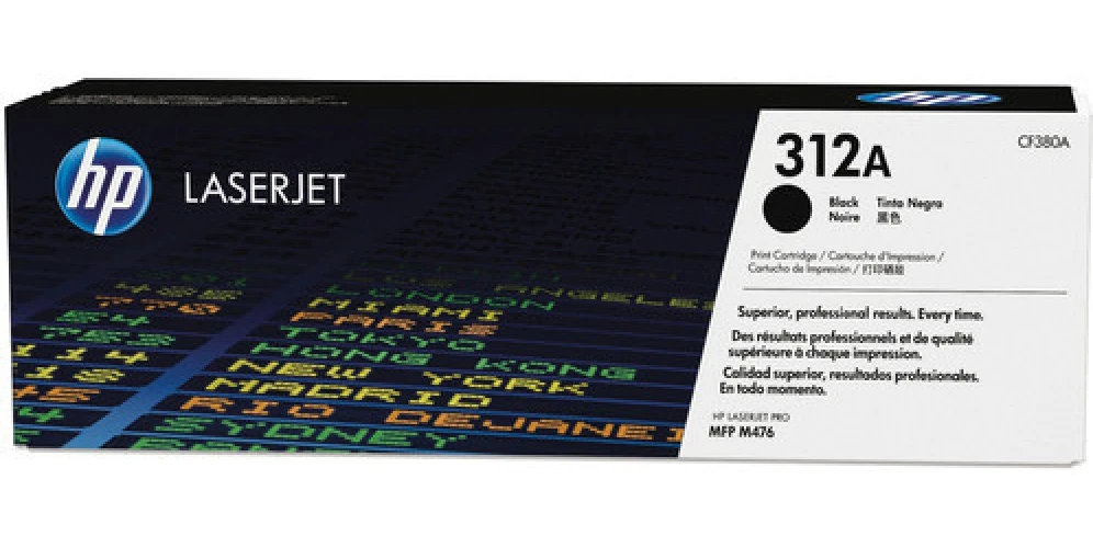 Hewlett Packard Toner noir (CF380A, 312A)
