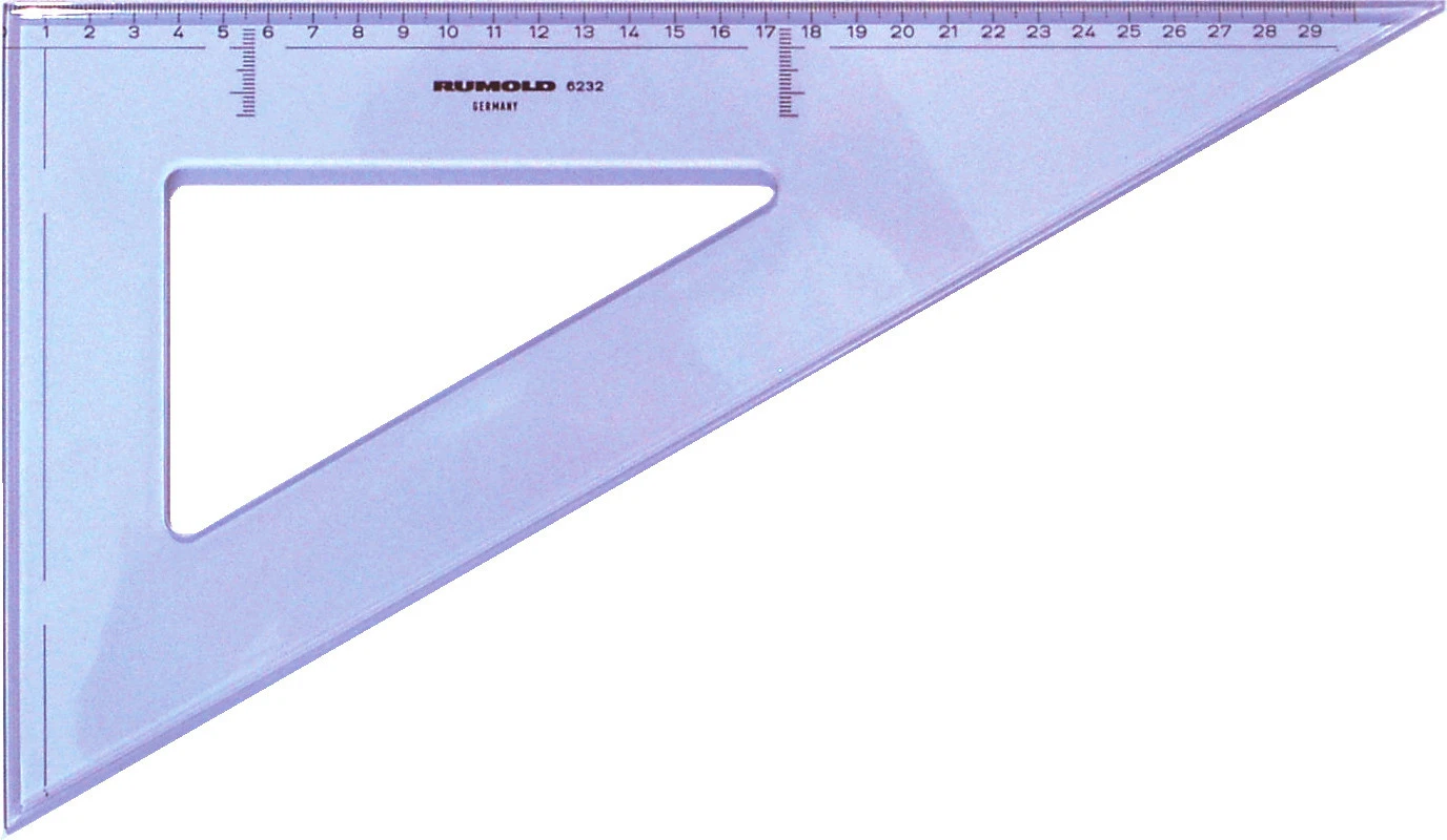 RUMOLD Zeichendreieck 29cm