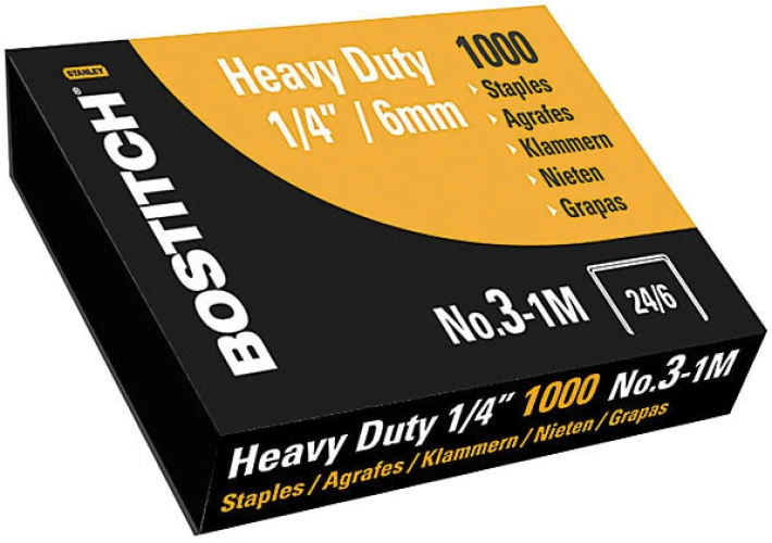 BOSTITCH Agrafes Max 6mm -  No.3-1M