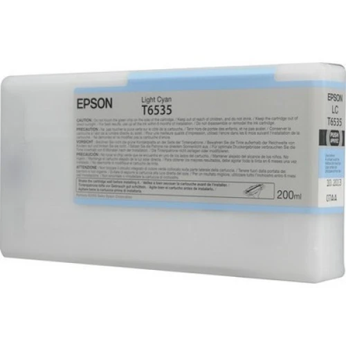 Epson Cartouche d'encre Ultra Chrome Hdr cyan clair (C13T653500, T6535)
