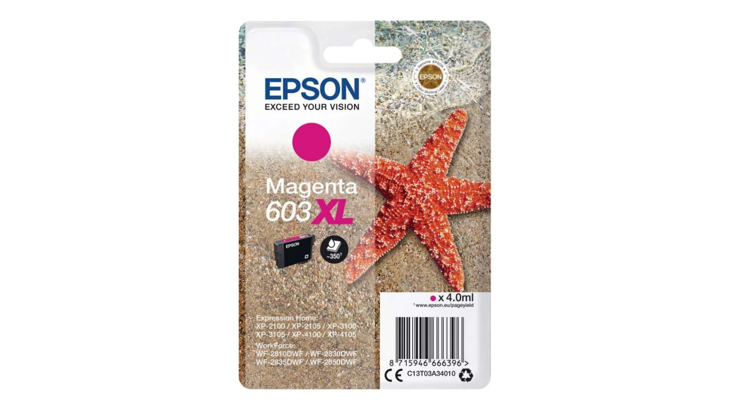 EPSON 603XL Cartouche d'encre magenta