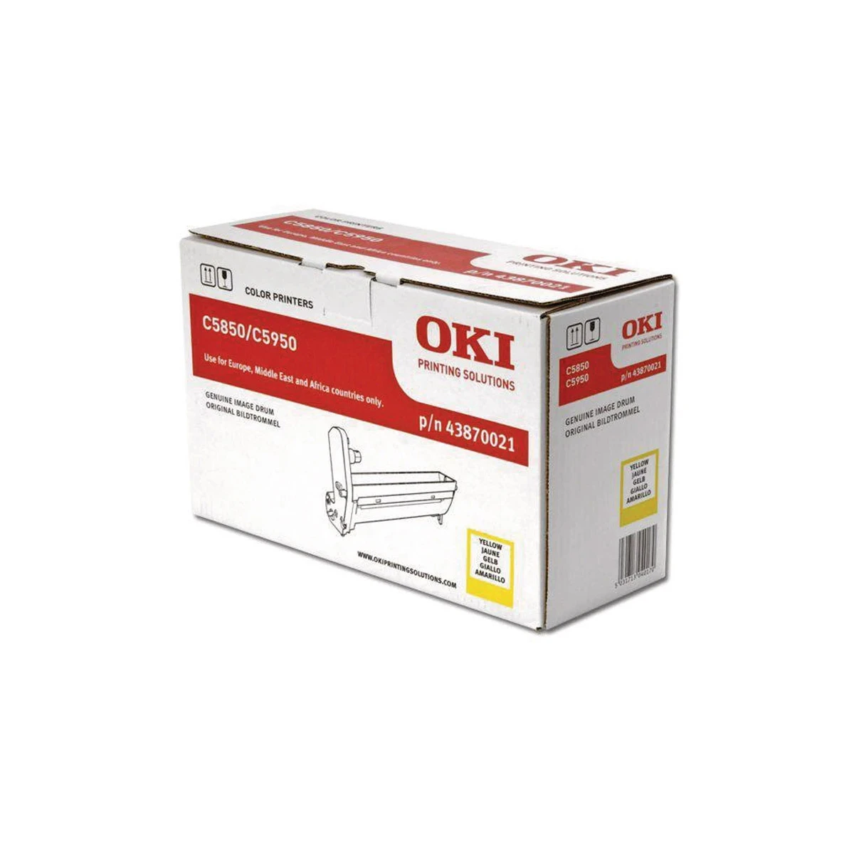 OKI Tambour photoconducteur jaune (43870021)