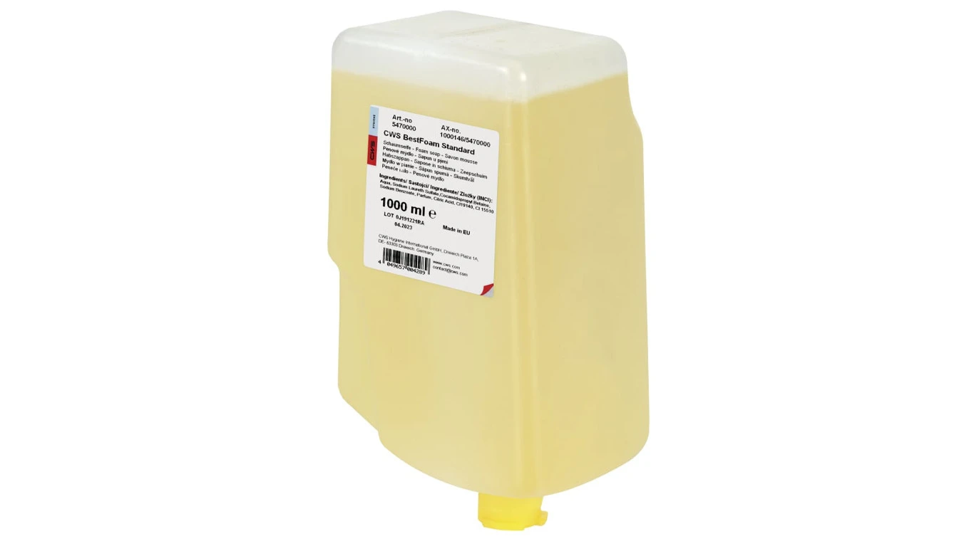 CWS Savon mousse BestFoam Standard 12 x 1 L