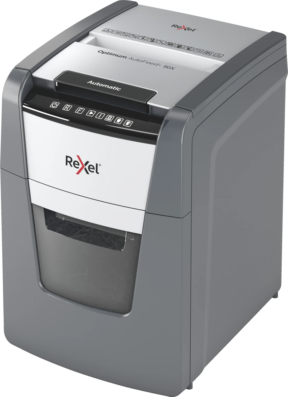 REXEL Destructeur documents Optimum AF+ 90X, P-4, 20lt