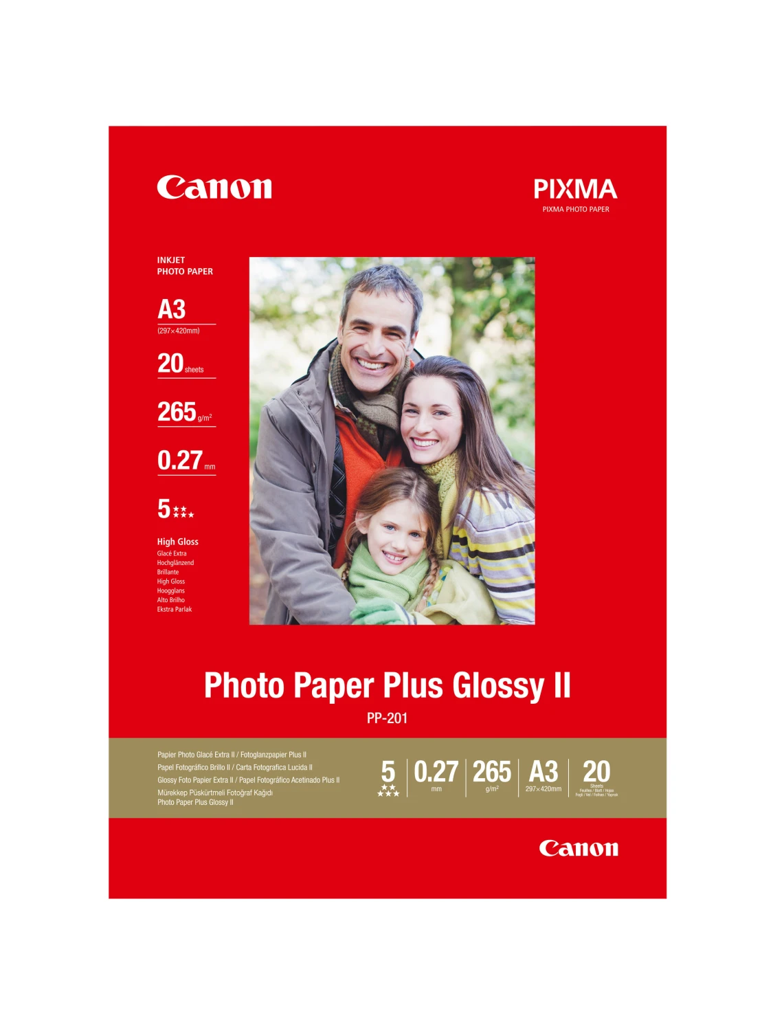 Canon Photo Paper PP-201 A3