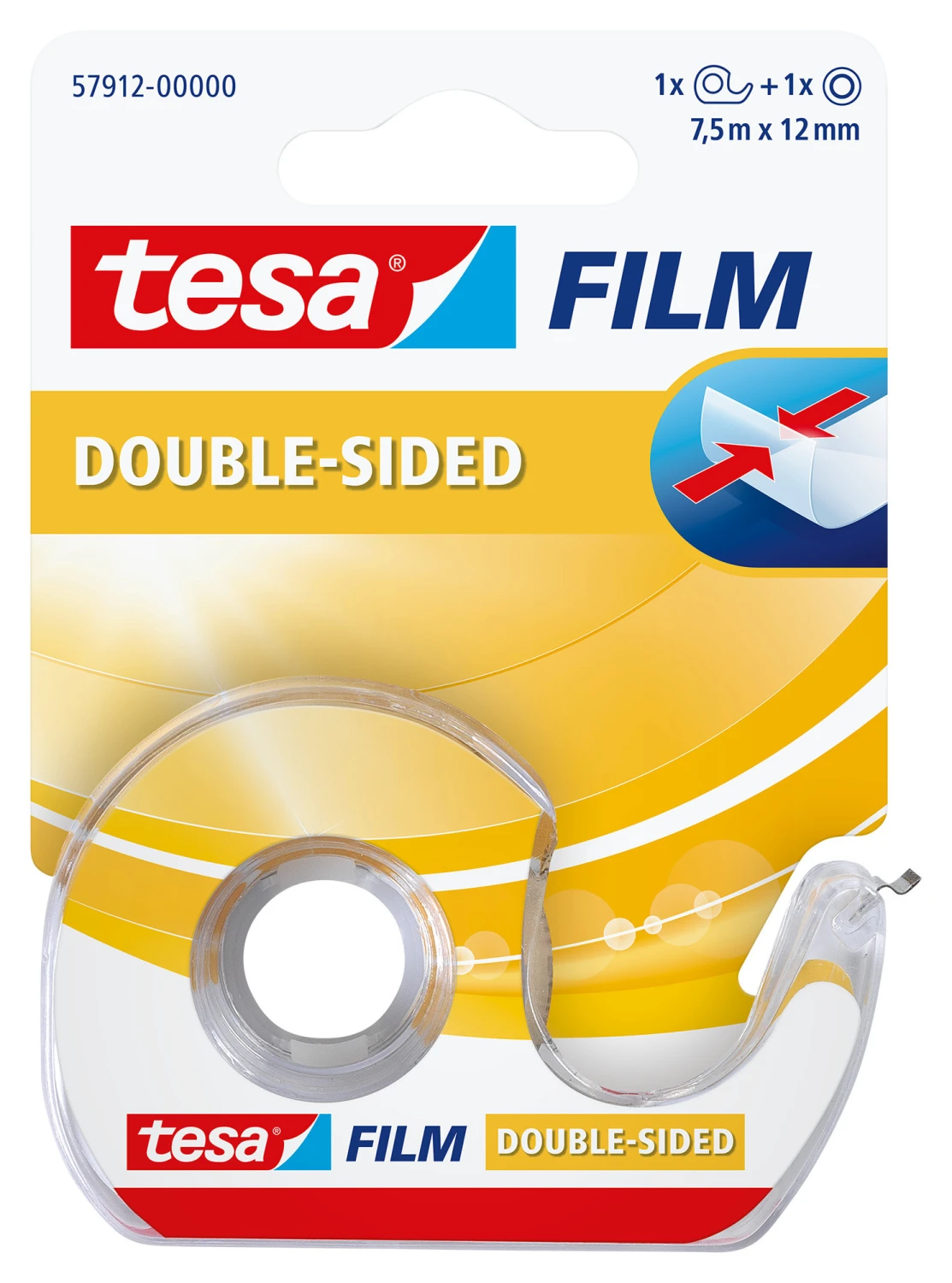 TESA Ruban adhésif Tesafilm 12 mm x 7.5 m
