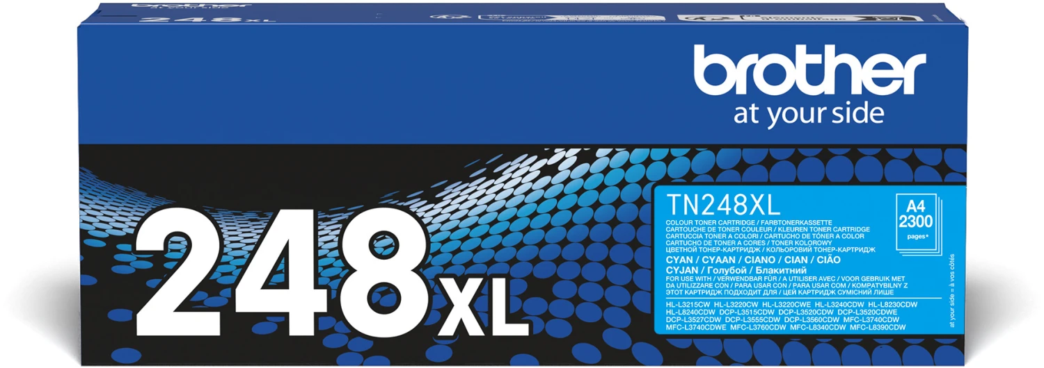 BROTHER TN248XLC Toner HY cyan
