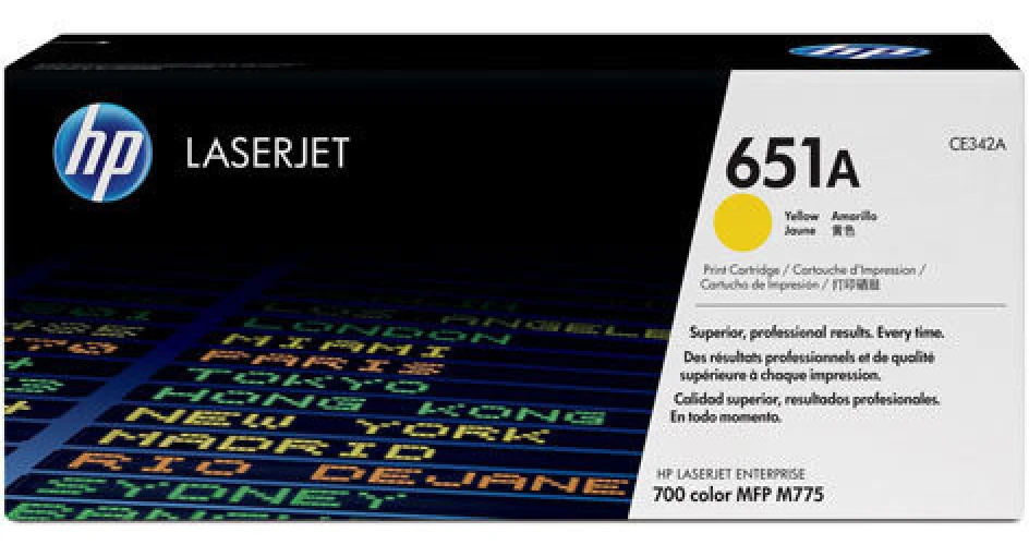 HP 651A Toner gelb