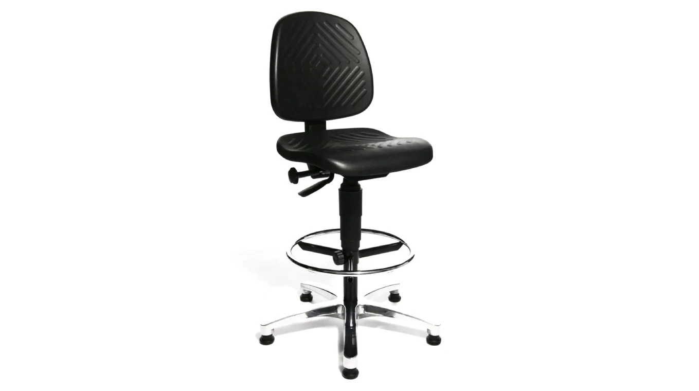 Siège de travail pivotant TEC 40 PU version comptoir