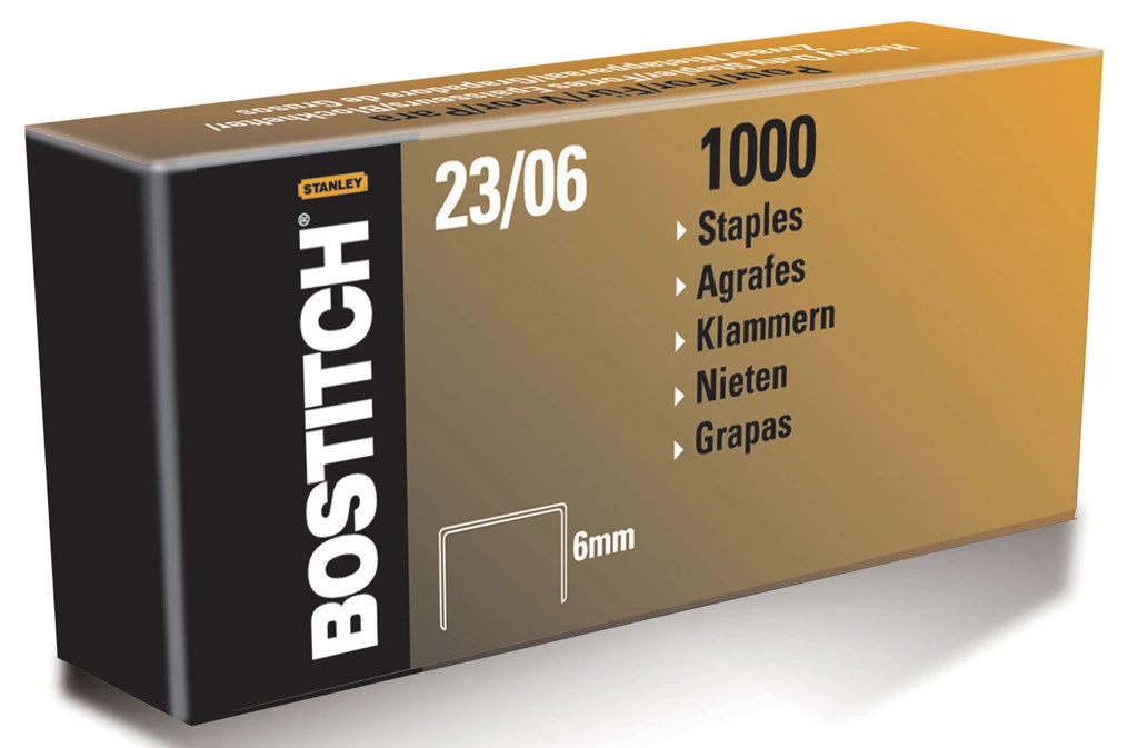 BOSTITCH agrafes Max 23/06 6mm, (1000x)