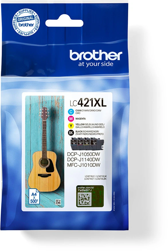 BROTHER LC421XL Cartouche d'encre Multipack CMYBK