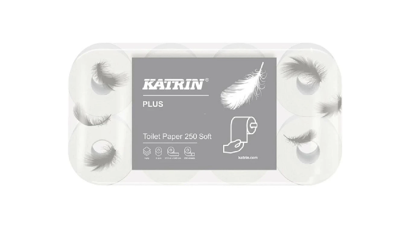 KATRIN Papier toilette Plus soft 3 couches, 1'080 rouleaux