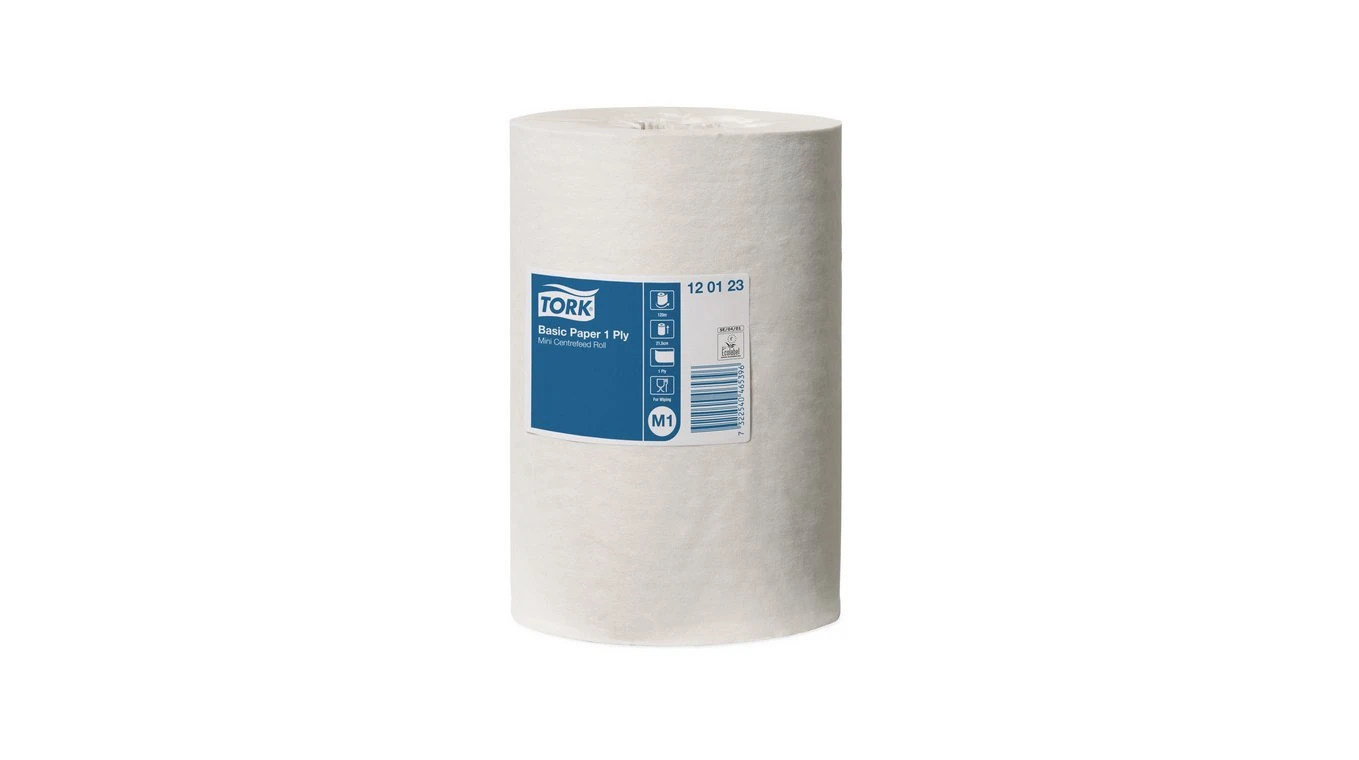 TORK Papier d'essuyage Basic Universal Mini 1 couche, 11 rouleaux