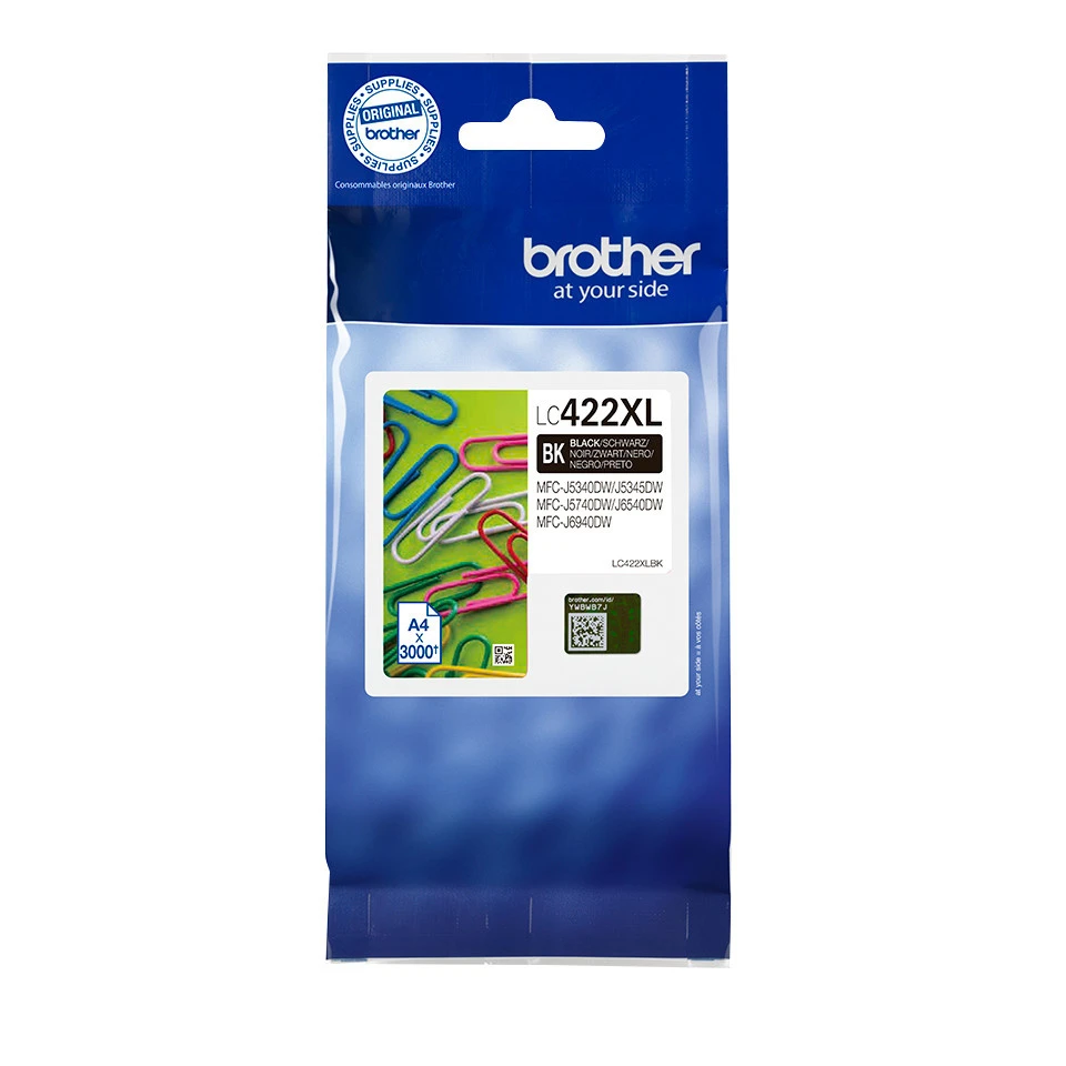 BROTHER LC422XLBK Cartouche d'encre noir