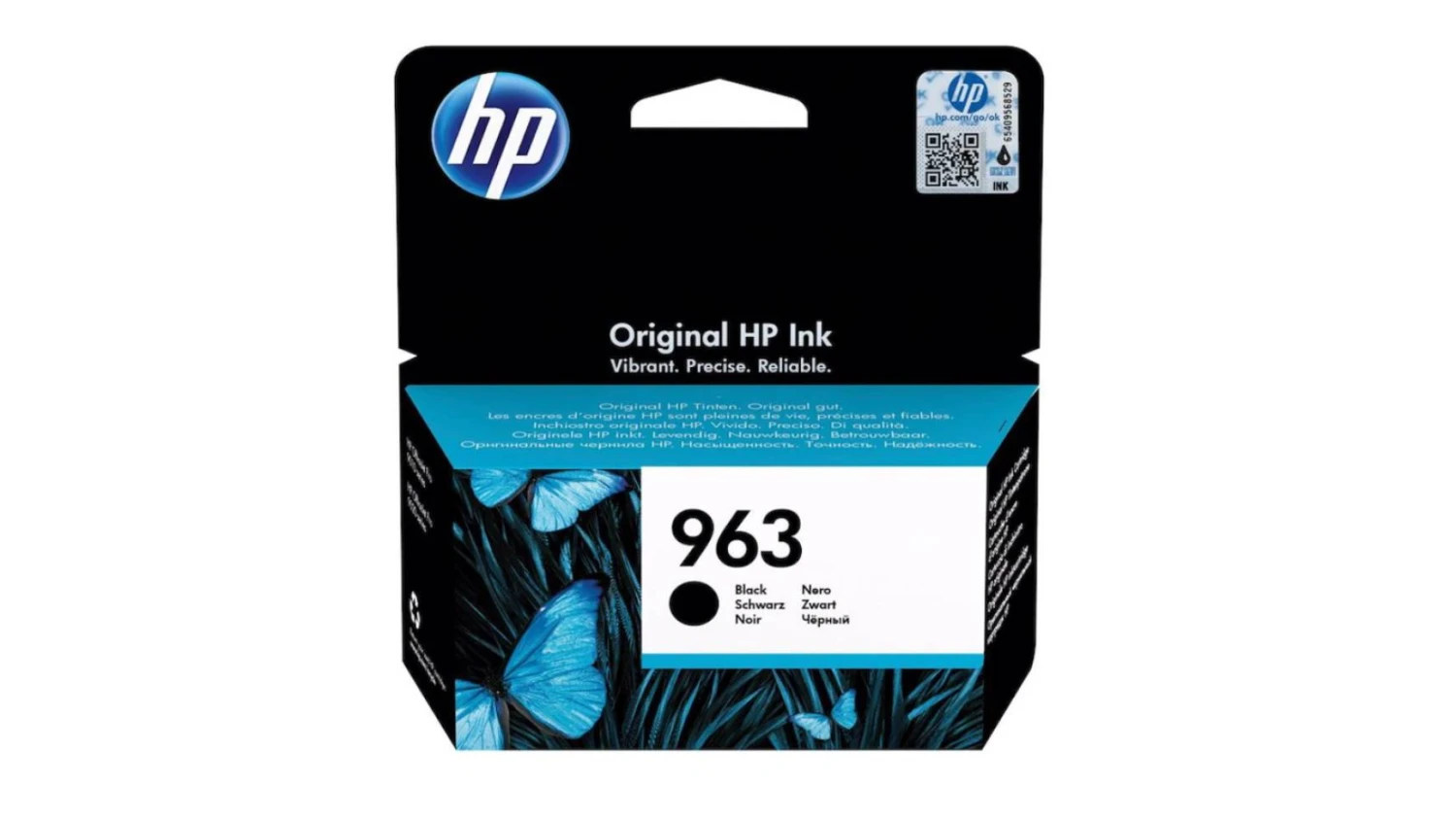 HP 963 Cartoucher d'encre noir