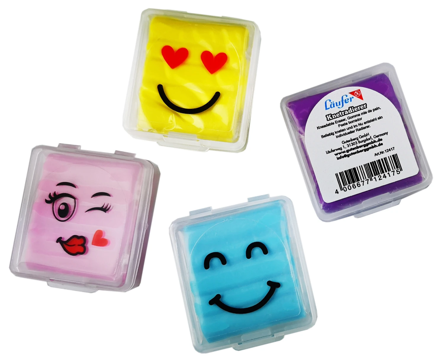 LÄUFER Gomme molle Smiley