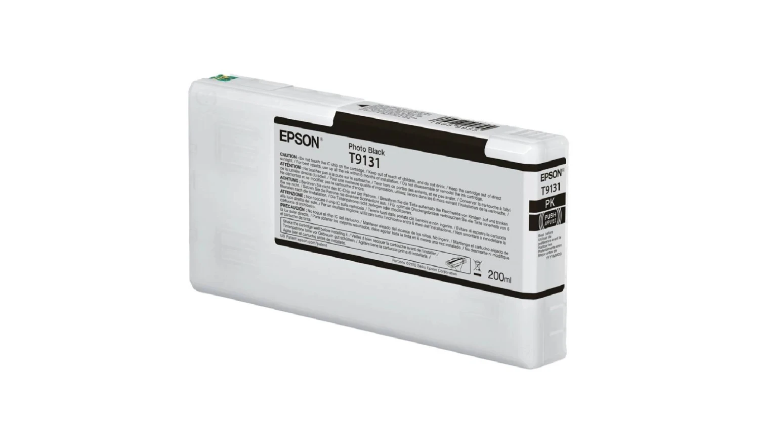 EPSON T9131 Tintenpatrone Photo Schwarz