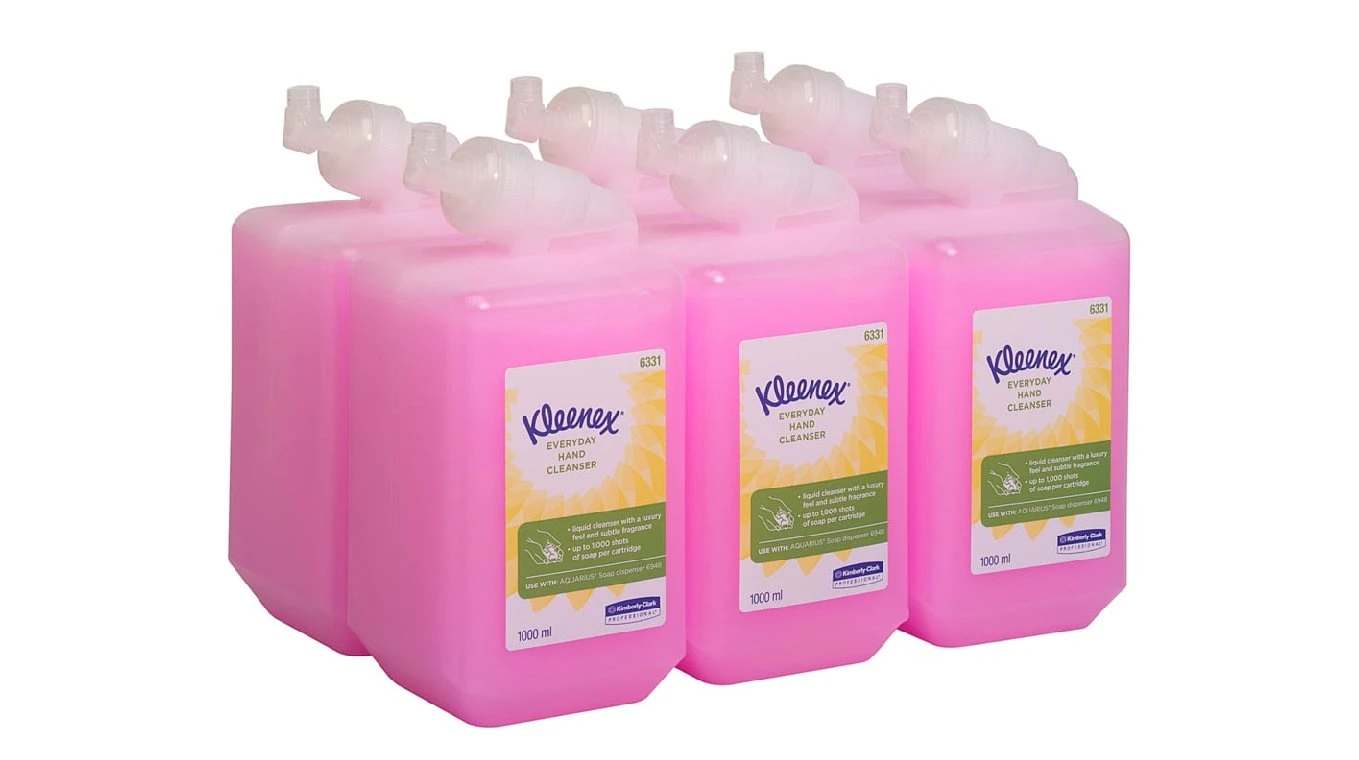 KLEENEX Savon liquide 6 x 1 L