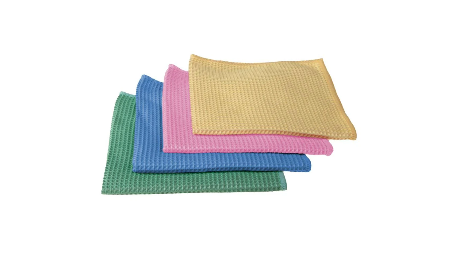 EDI CLEAN Chiffons gaufrés Honeycomb 5 pièces