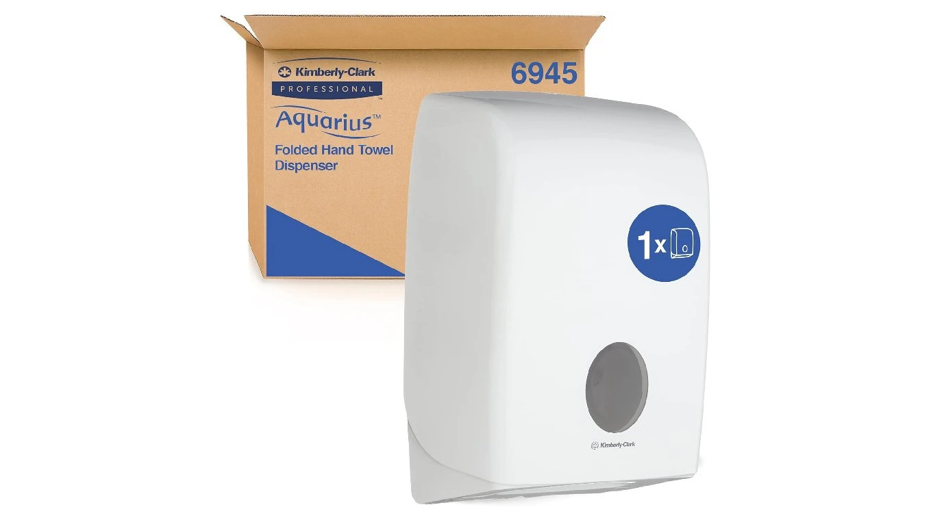 KIMBERLY-CLARK Papierhandtücher-Spender Aquarius Interfold