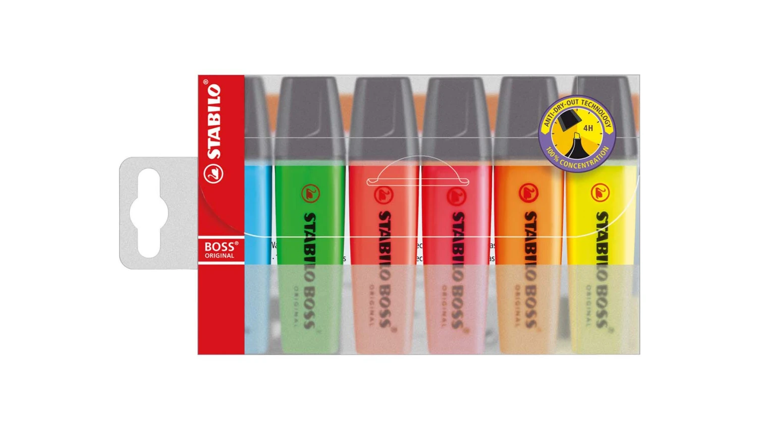 STABILO BOSS Surligneurs Original étui/6 pcs.