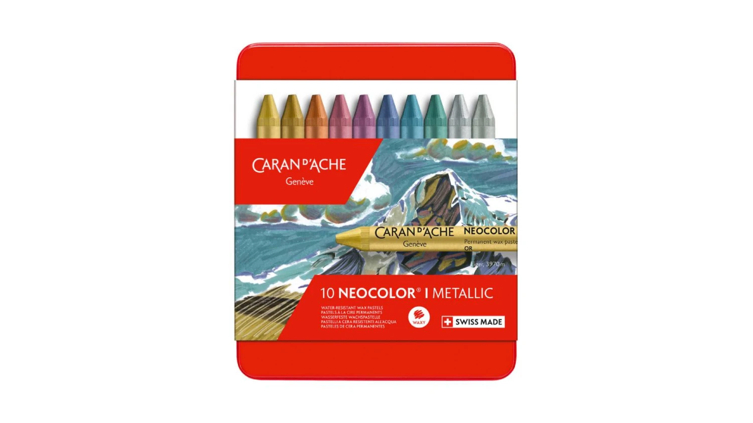 CARAN D'ACHE Crayons de cire Neocolor 1