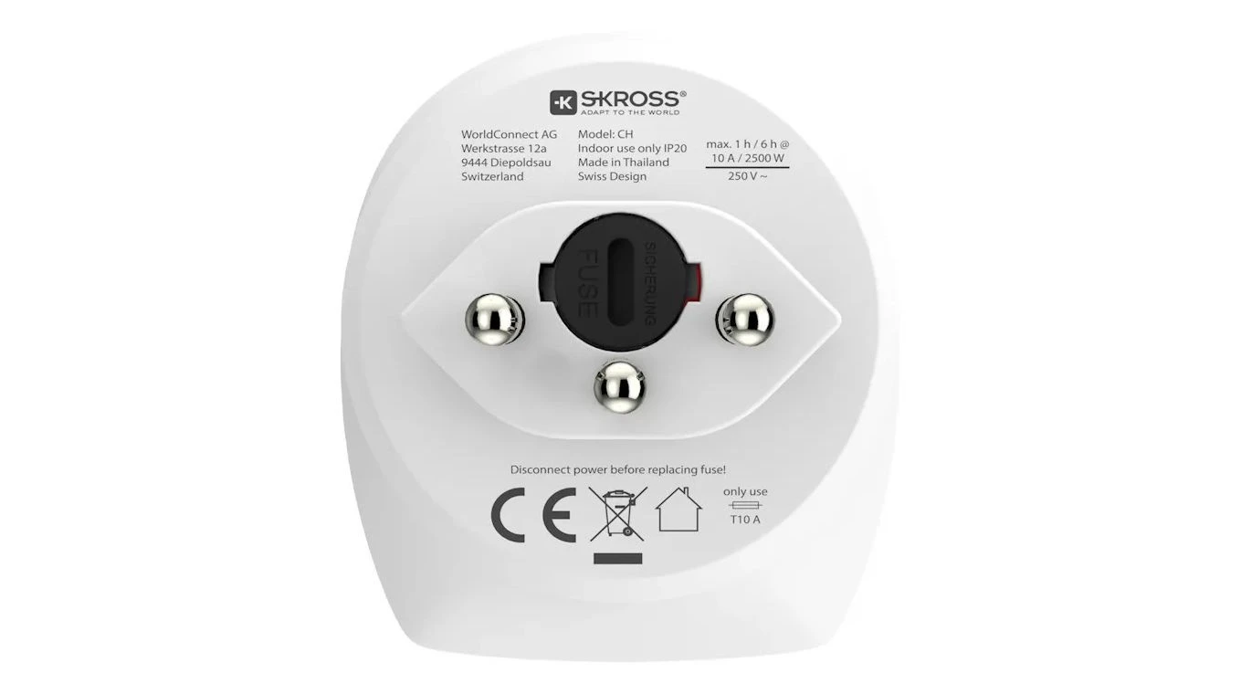 SKROSS Country Travel Adapter Combo World/EU à Suisse