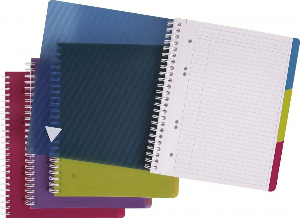 CLAIREFONTAINE Spiralheft Linicolor A5+ - liniert