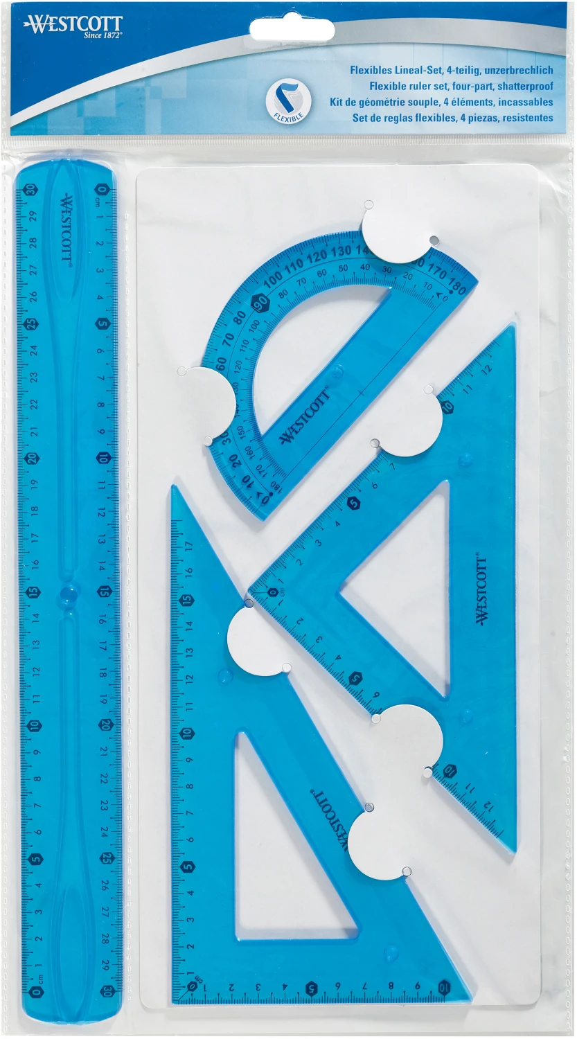 WESTCOTT Set équerre Flexi