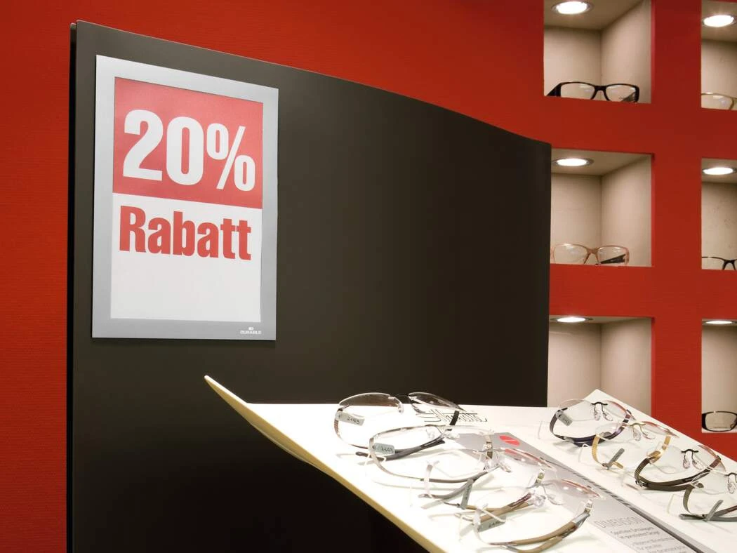 Durable Cadre d'information DURAFRAME® A5