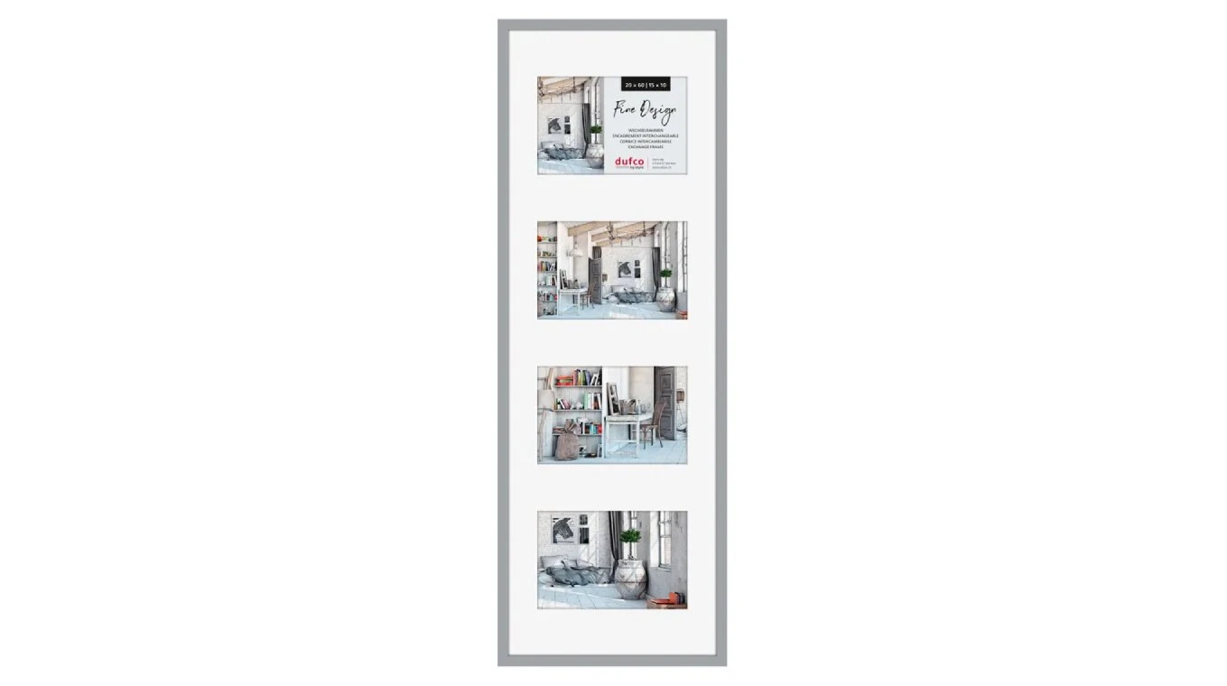 Dufco "Panorama" Design "Cadre photo en aluminium