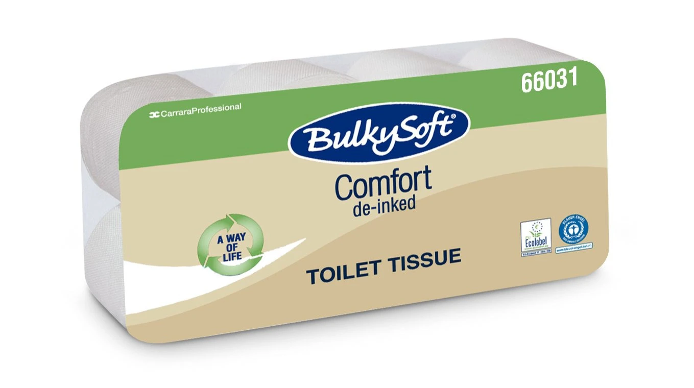BULKYSOFT Papier toilette Comfort 3 couches, 72 rouleaux