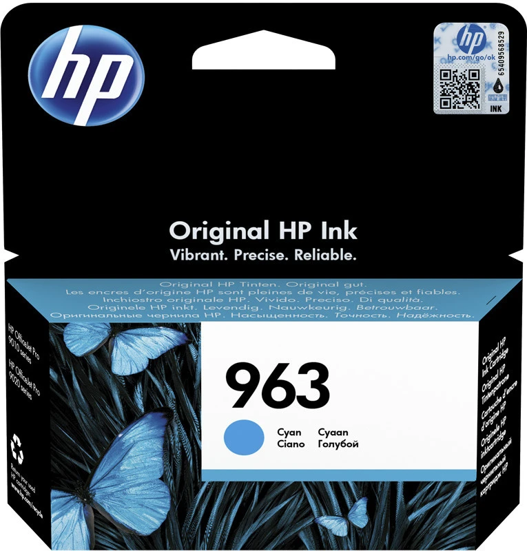 HP 963 Cartouche d'encre cyan