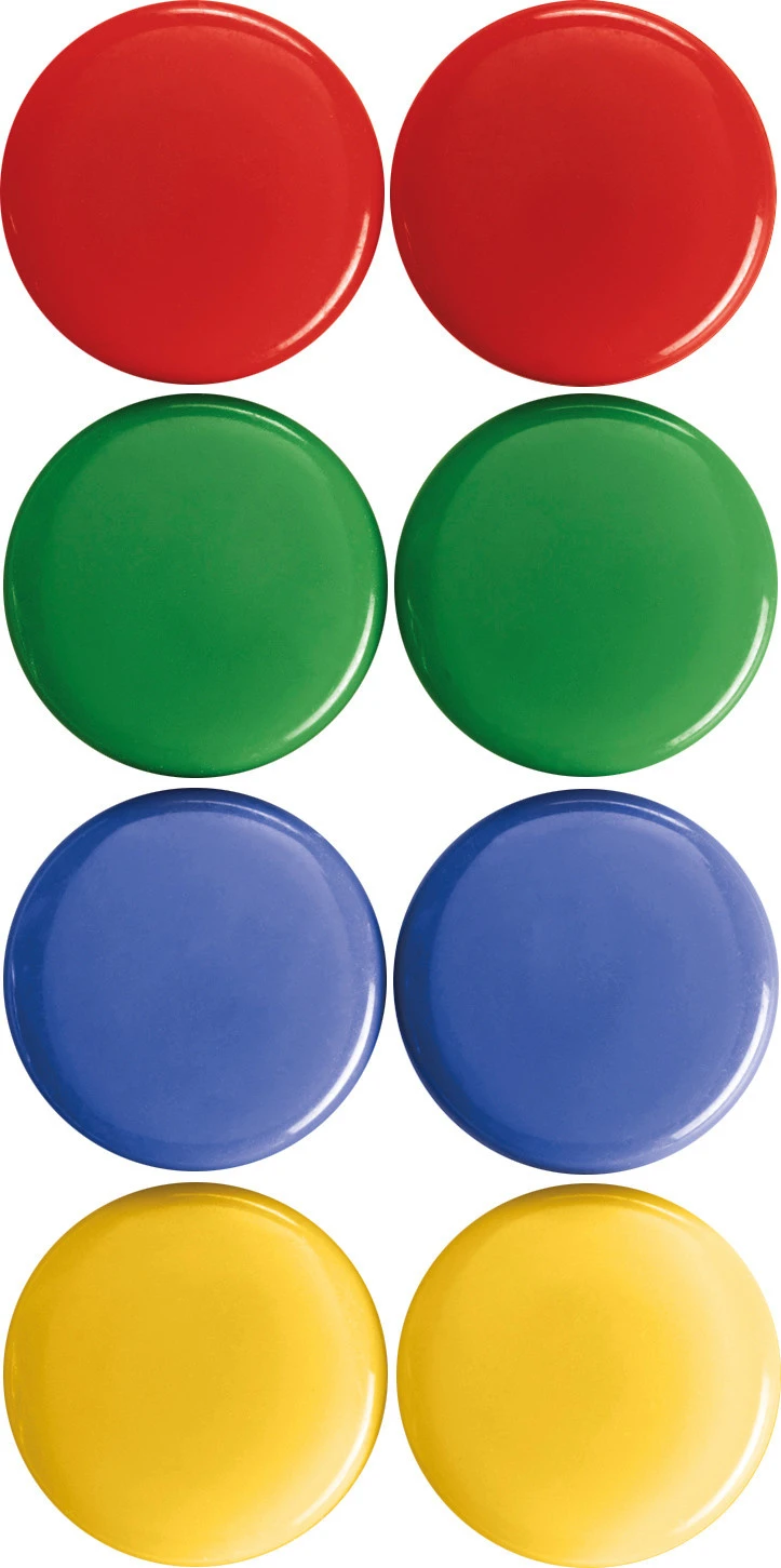 MAGNETOPLAN Aimants Signal ø 30 mm - 8 pcs