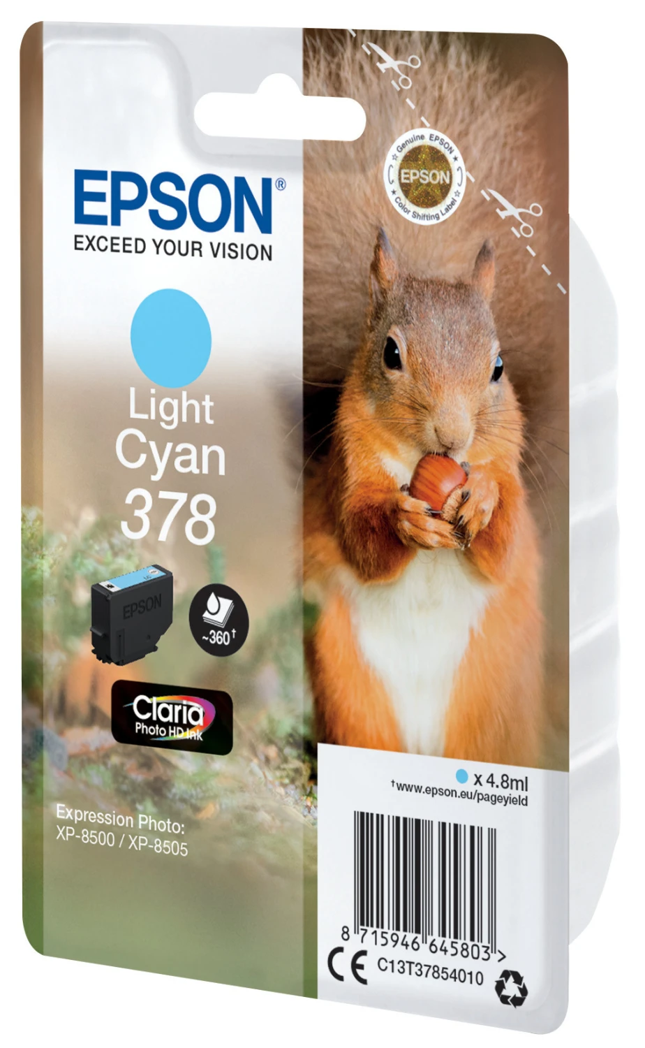 EPSON 378 Cartouche d'encre light cyan