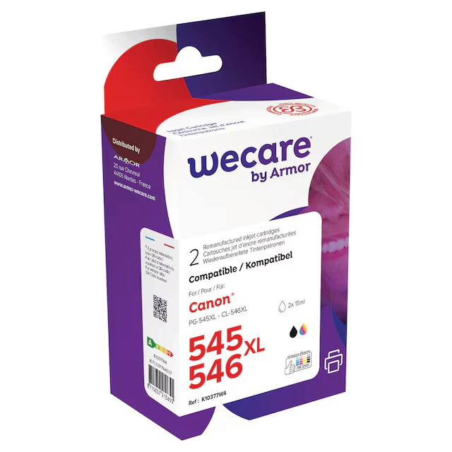 WECARE PG-545XLWE Cartouche d'encre XL rebuilt noir