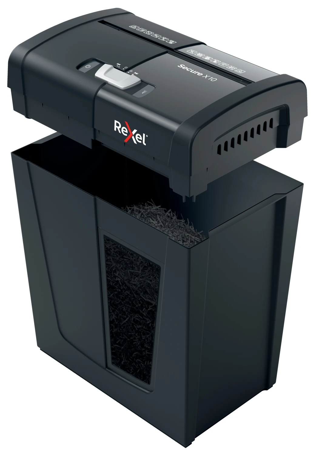 REXEL Aktenvernichter Secure X10, P-4, 18lt