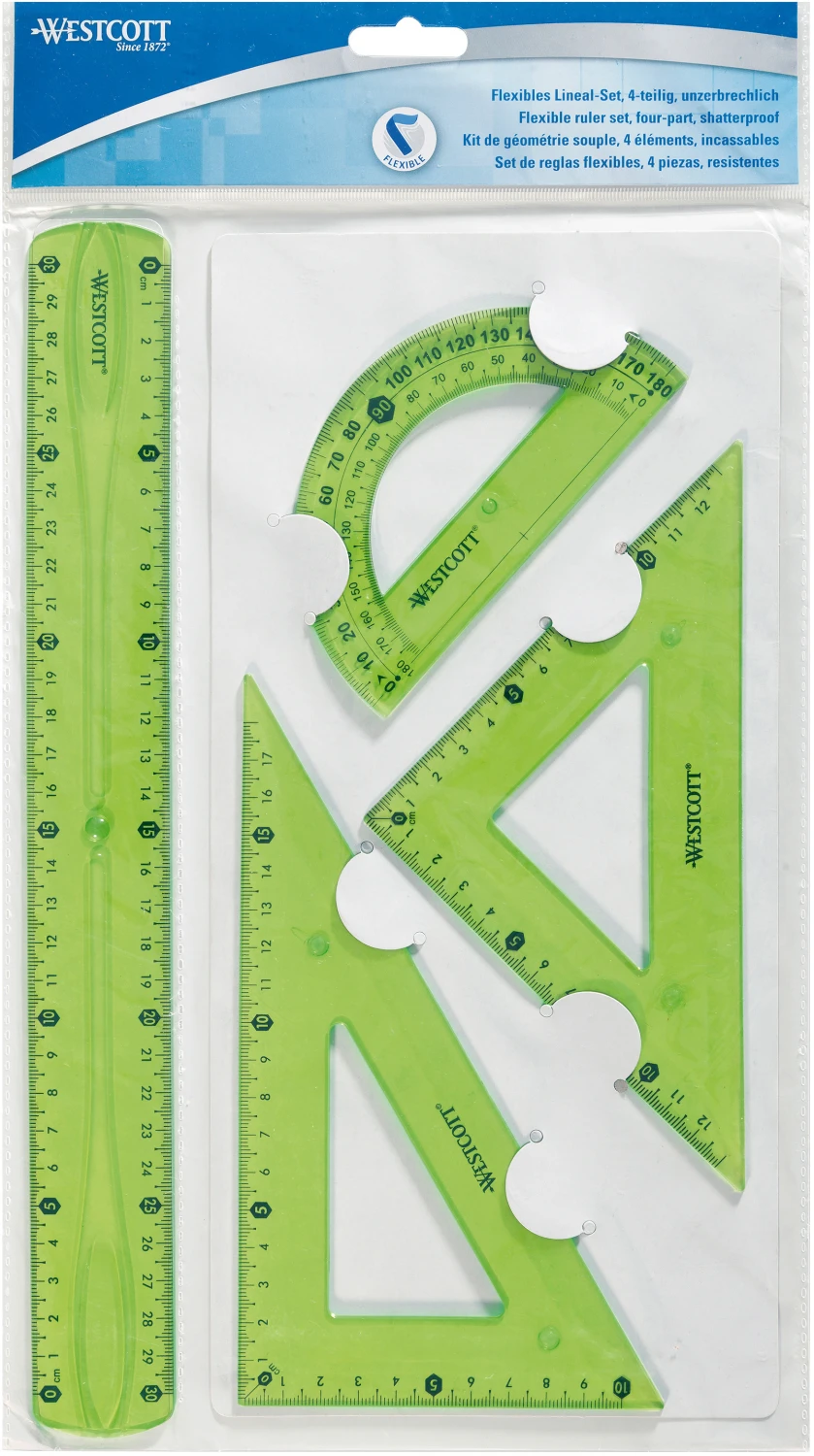 WESTCOTT Set équerre Flexi