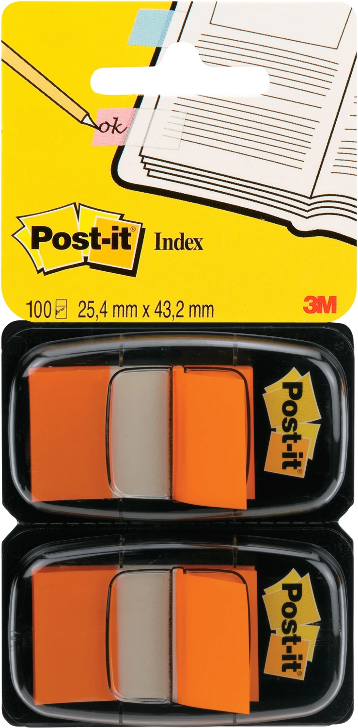 POST-IT Haftstreifen Index Standard 2 x 50 Blatt