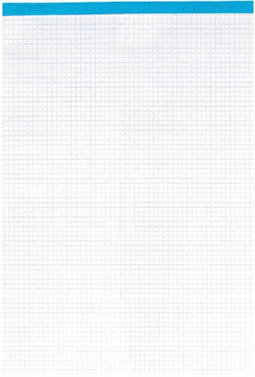 ELCO Bloc notes Office A4 quadrillé 4 mm, 65 g/m2