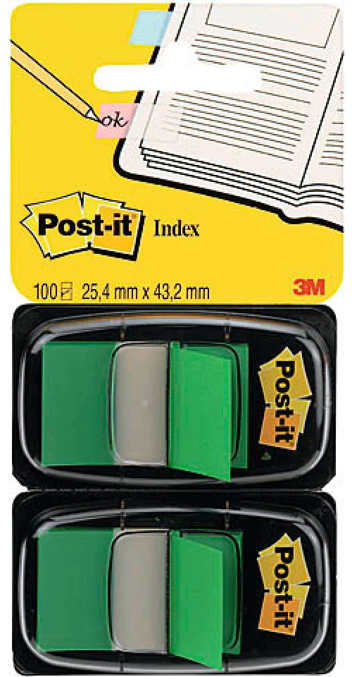POST-IT Marque-pages Index Standard 2 x 50 feuilles