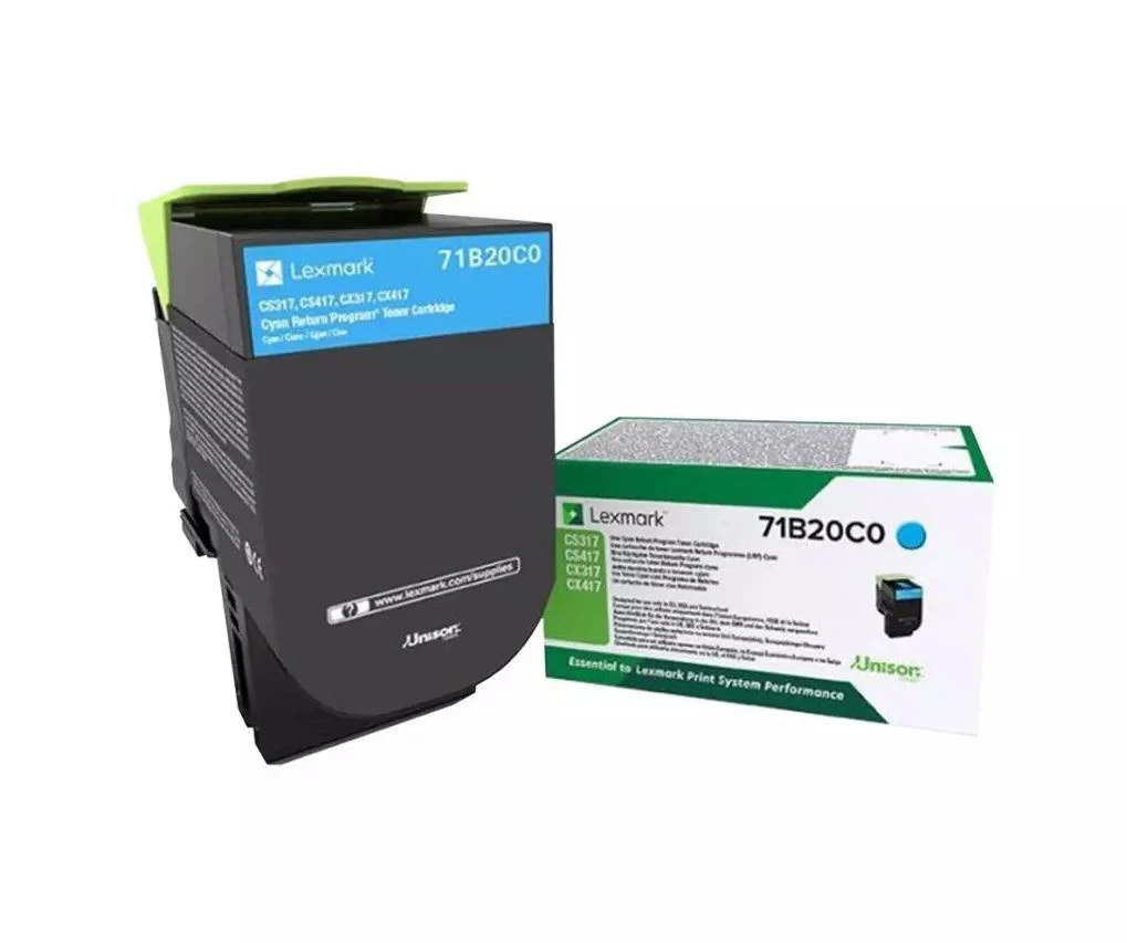 LEXMARK 71B20C0 Toner return cyan