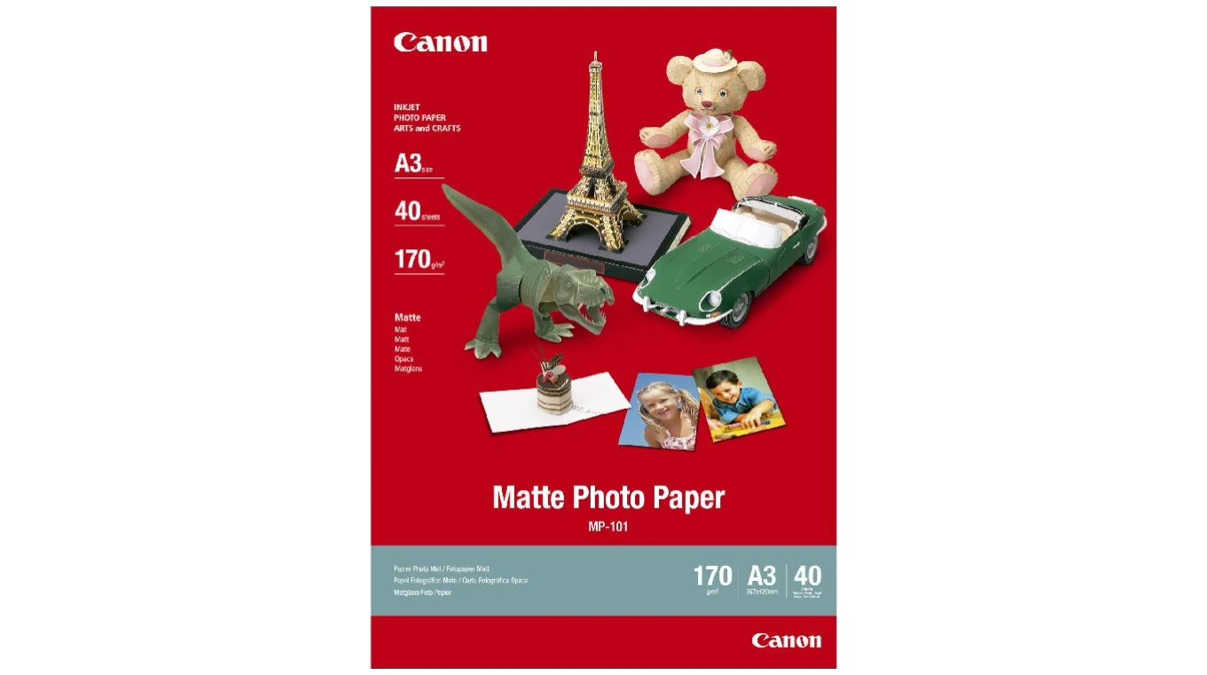 CANON MP-101 Papier photo mat 170 g/m2, A3, 40 feuilles